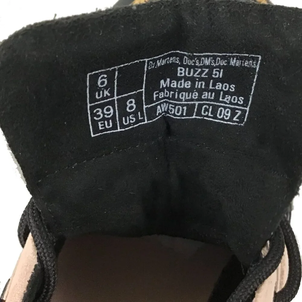 DR MARTINS Buzz 5i Mixed Media Platform Sneaker